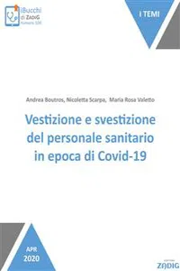 Vestizione e svestizione del personale sanitario in epoca di Covid-19_cover