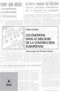 Les émotions dans le discours de la construction européenne_cover