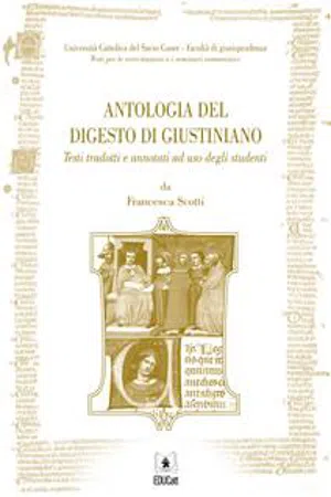 Antologia del digesto di Giustiniano