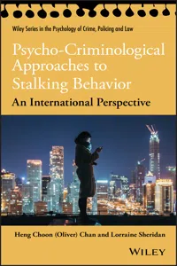 Psycho-Criminological Approaches to Stalking Behavior_cover