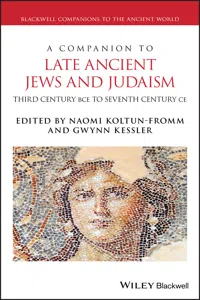 A Companion to Late Ancient Jews and Judaism_cover