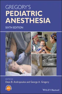 Gregory's Pediatric Anesthesia_cover