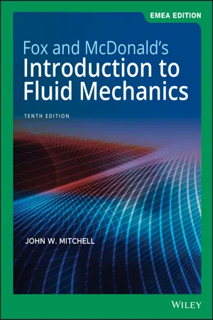 Fox and McDonald's Introduction to Fluid Mechanics