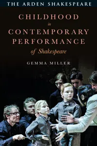 Childhood in Contemporary Performance of Shakespeare_cover