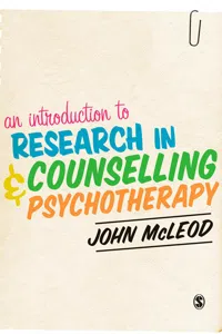 An Introduction to Research in Counselling and Psychotherapy_cover