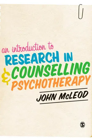 An Introduction to Research in Counselling and Psychotherapy