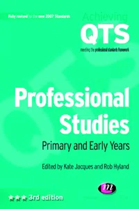 Professional Studies: Primary and Early Years_cover