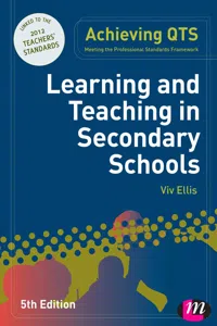 Learning and Teaching in Secondary Schools_cover