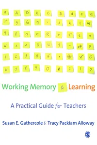 Working Memory and Learning_cover