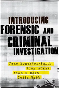 Introducing Forensic and Criminal Investigation_cover