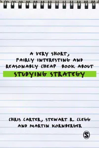 A Very Short, Fairly Interesting and Reasonably Cheap Book About Studying Strategy_cover
