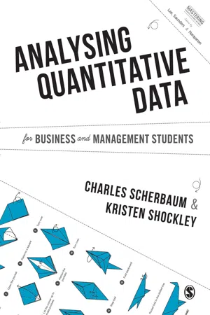 Analysing Quantitative Data for Business and Management Students