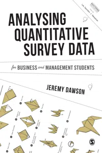 Analysing Quantitative Survey Data for Business and Management Students_cover