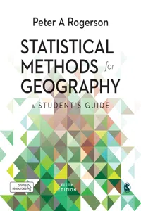 Statistical Methods for Geography_cover