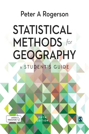 Statistical Methods for Geography