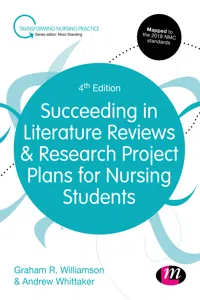 Succeeding in Literature Reviews and Research Project Plans for Nursing Students_cover