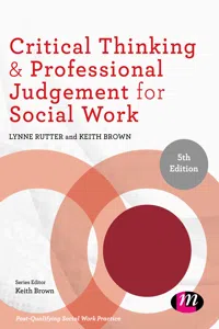 Critical Thinking and Professional Judgement for Social Work_cover