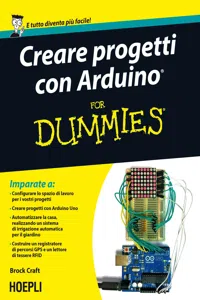 Creare progetti con Arduino For Dummies_cover