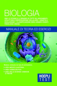 Biologia - Manuale di teoria ed esercizi_cover