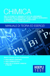 Chimica - Manuale di teoria ed esercizi_cover