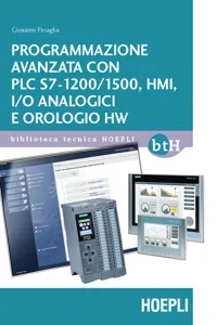 Programmazione avanzata con PLC S7-1200/1500, HMI, I/O analogici e orologio HW_cover