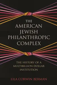 The American Jewish Philanthropic Complex_cover