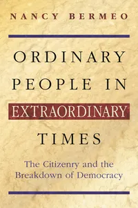 Ordinary People in Extraordinary Times_cover