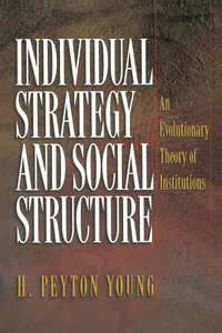 Individual Strategy and Social Structure_cover