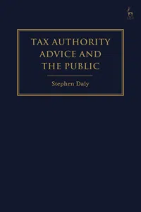 Tax Authority Advice and the Public_cover