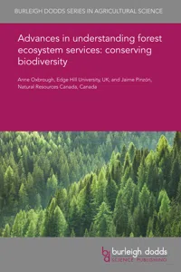 Advances in understanding forest ecosystem services: conserving biodiversity_cover