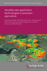 Variable-rate application technologies in precision agriculture_cover