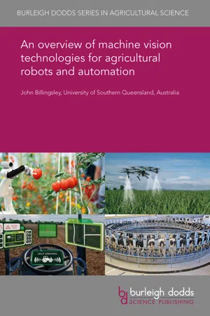 An overview of machine vision technologies for agricultural robots and automation