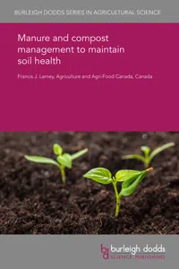 Manure and compost management to maintain soil health_cover