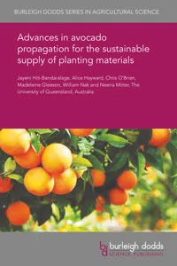 Advances in avocado propagation for the sustainable supply of planting materials_cover