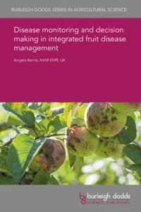 Disease monitoring and decision making in integrated fruit disease management_cover