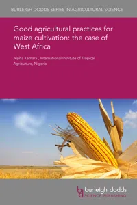 Good agricultural practices for maize cultivation: the case of West Africa_cover