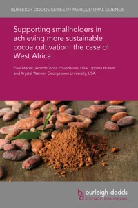 Supporting smallholders in achieving more sustainable cocoa cultivation: the case of West Africa_cover