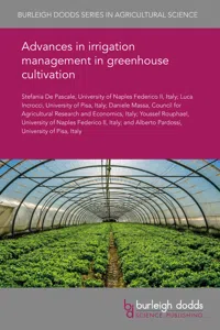 Advances in irrigation management in greenhouse cultivation_cover