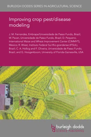 Improving crop pest/disease modeling