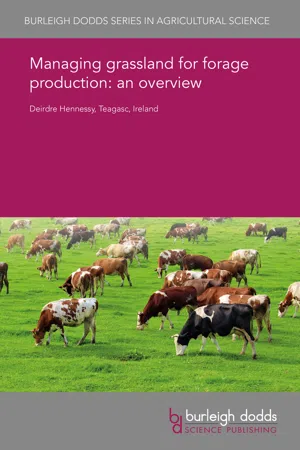 Managing grassland for forage production: an overview