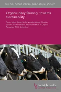 Organic dairy farming: towards sustainability_cover