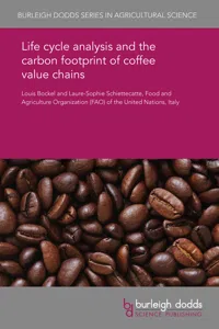 Life cycle analysis and the carbon footprint of coffee value chains_cover