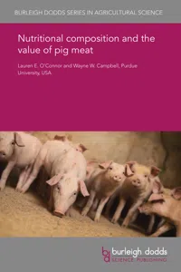 Nutritional composition and the value of pig meat_cover