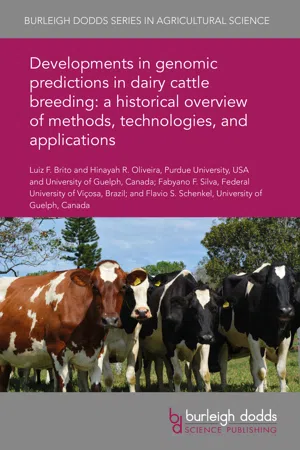 Developments in genomic predictions in dairy cattle breeding: a historical overview of methods, technologies, and applications