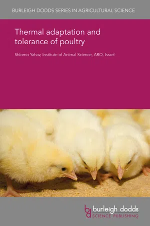 Thermal adaptation and tolerance of poultry