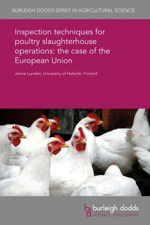 Inspection techniques for poultry slaughterhouse operations: the case of the European Union