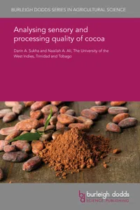 Analysing sensory and processing quality of cocoa_cover