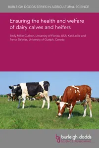 Ensuring the health and welfare of dairy calves and heifers_cover