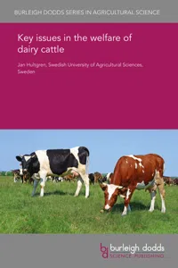 Key issues in the welfare of dairy cattle_cover