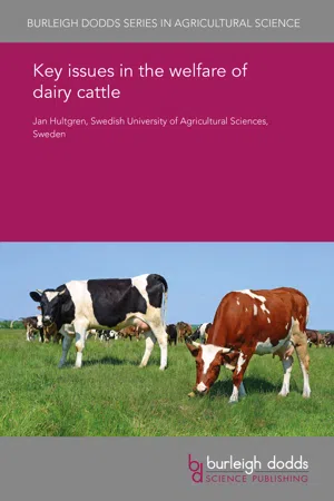 Key issues in the welfare of dairy cattle